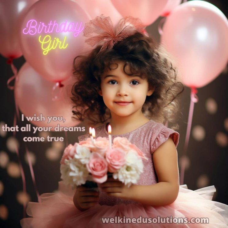 Happy birthday wishes for daughter picture bouquet gratis