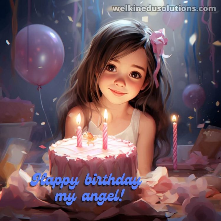 Happy Birthday daughter picture girl gratis