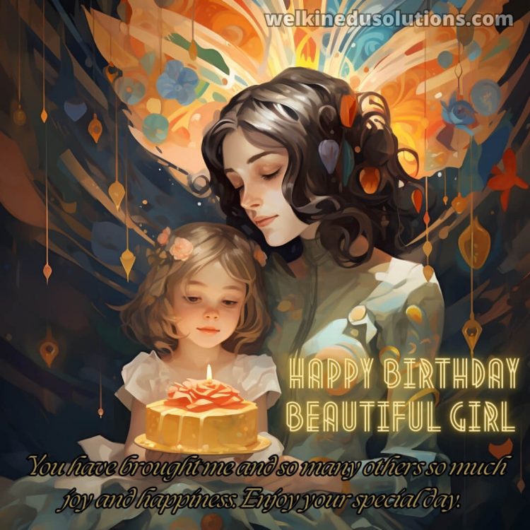 Happy Birthday daughter quotes picture mom gratis