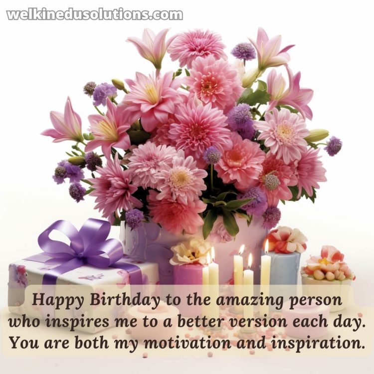 Happy Birthday mom quotes from daughter picture flowers gratis