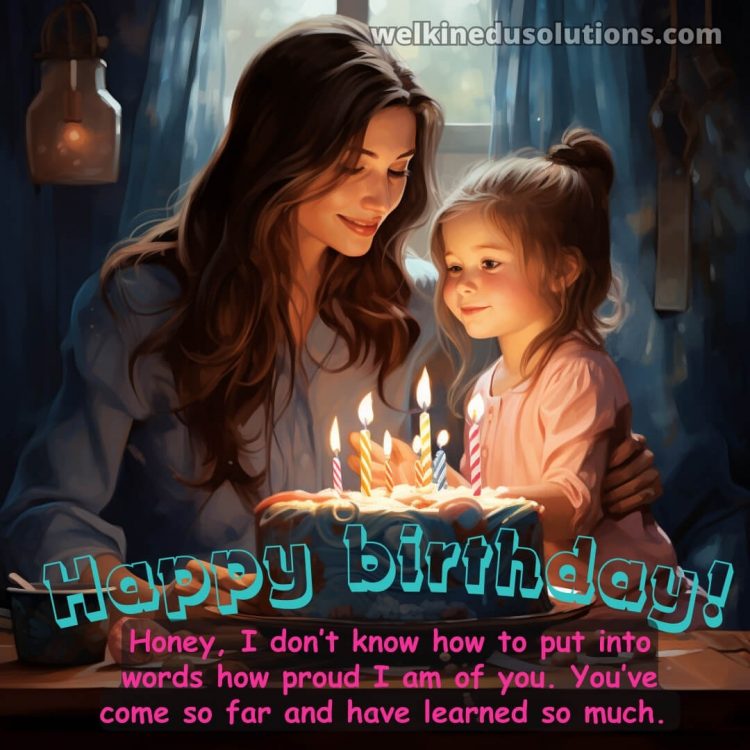 Happy Birthday quotes for daughter picture mommy gratis