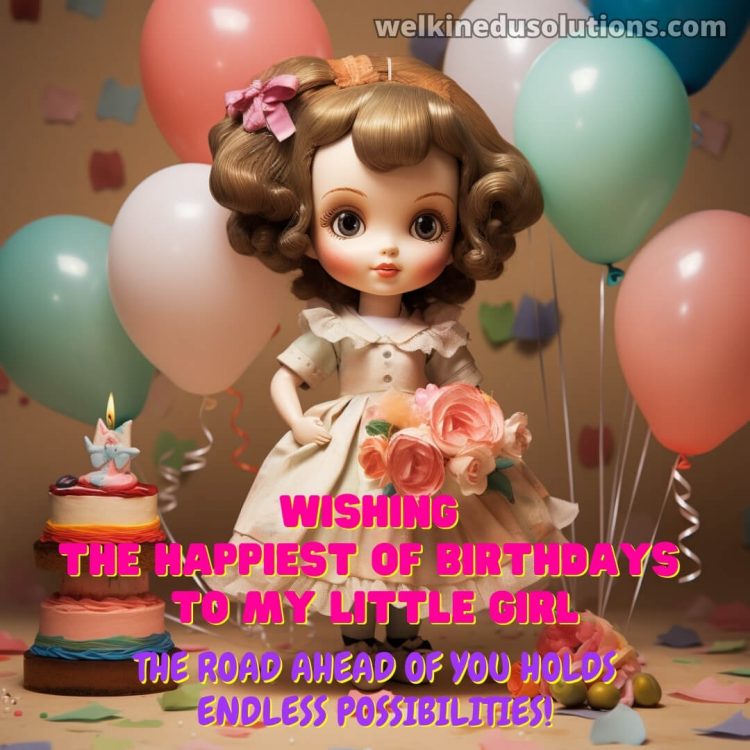 Happy Birthday quotes for daughter picture doll gratis