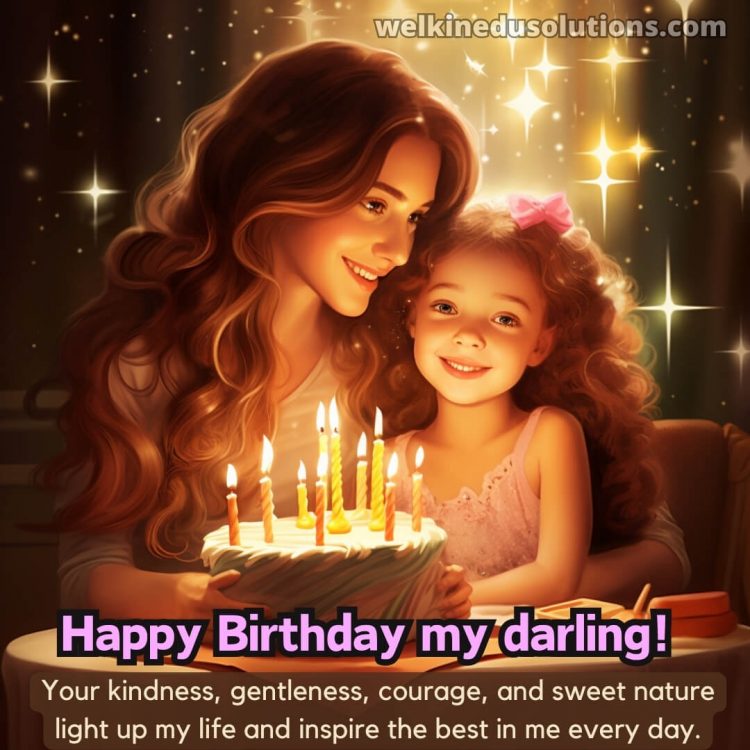 Happy Birthday wishes daughter picture mom and daughter gratis