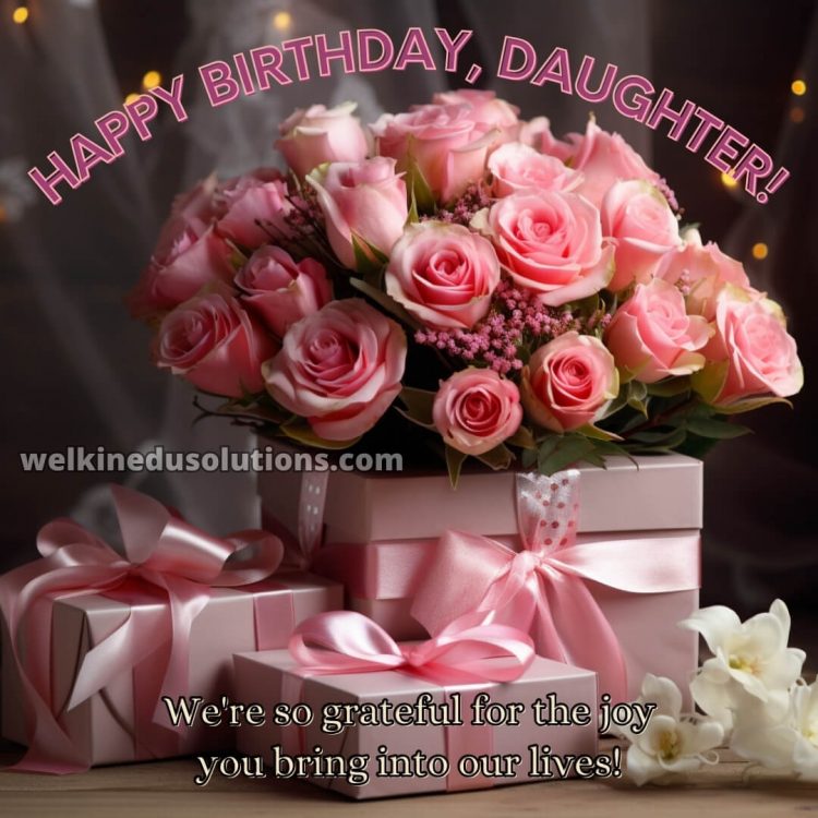 Happy Birthday wishes daughter picture gifts gratis