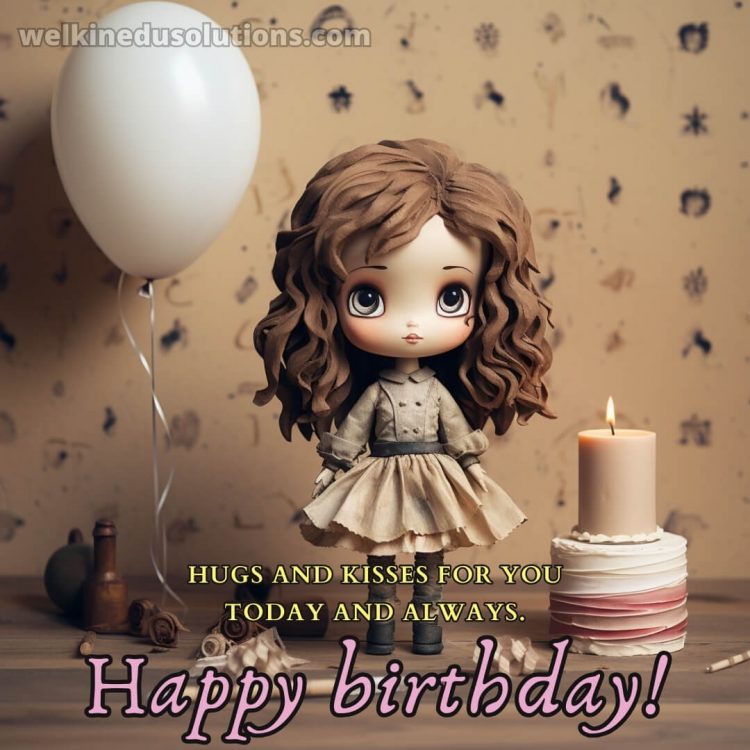 Happy Birthday wishes for my daughter picture puppet gratis