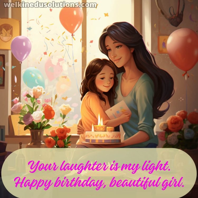 Happy Birthday wishes to my daughter picture holiday gratis
