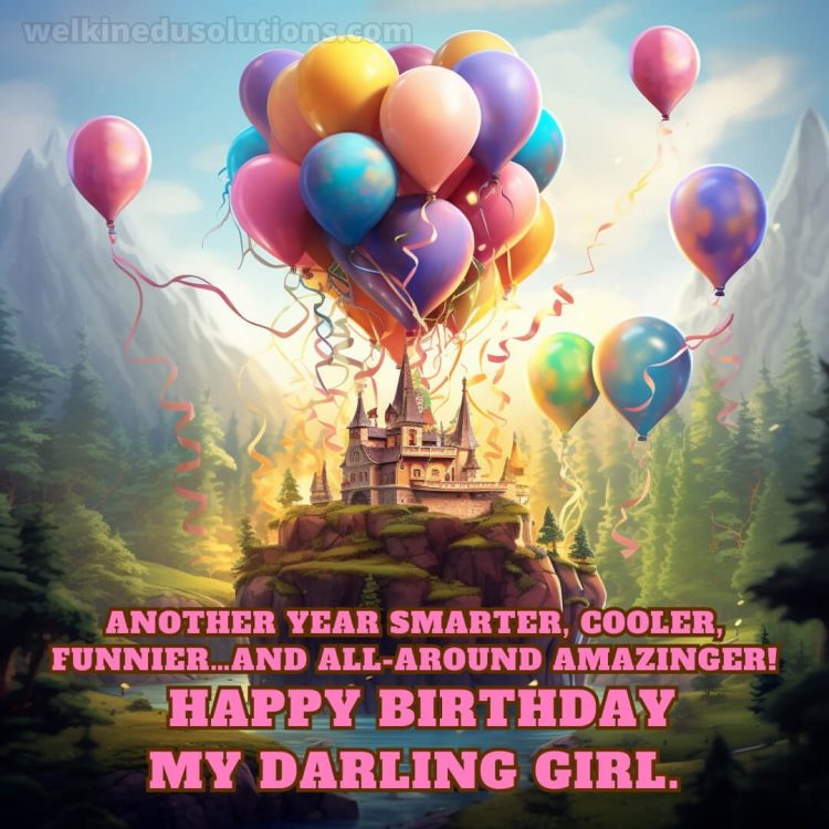 Happy Birthday to my daughter quotes picture castle gratis