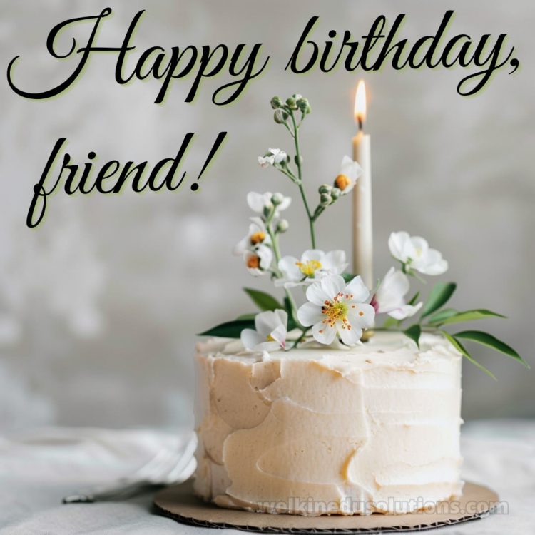 Best birthday wishes for best friend picture candle gratis