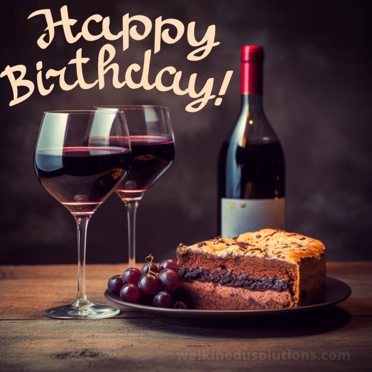 Birthday wishes for best friend picture wine gratis