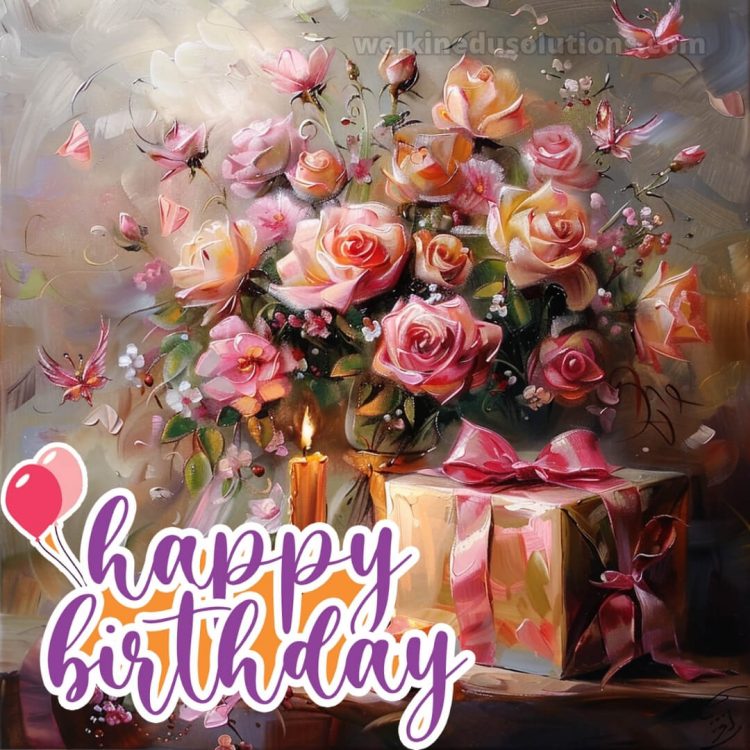 Birthday wishes for best friend girl picture flowers gratis