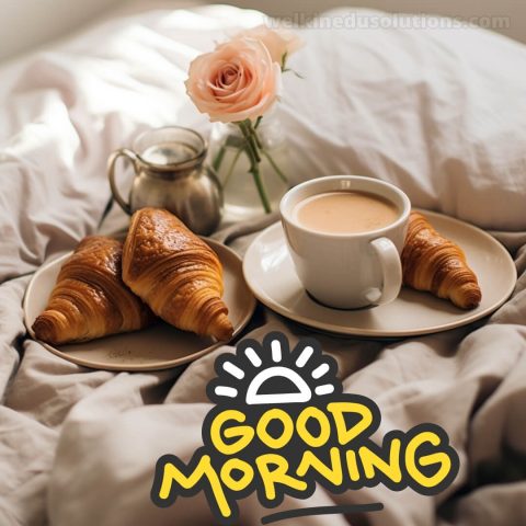 Good morning have a lovely day picture coffee gratis