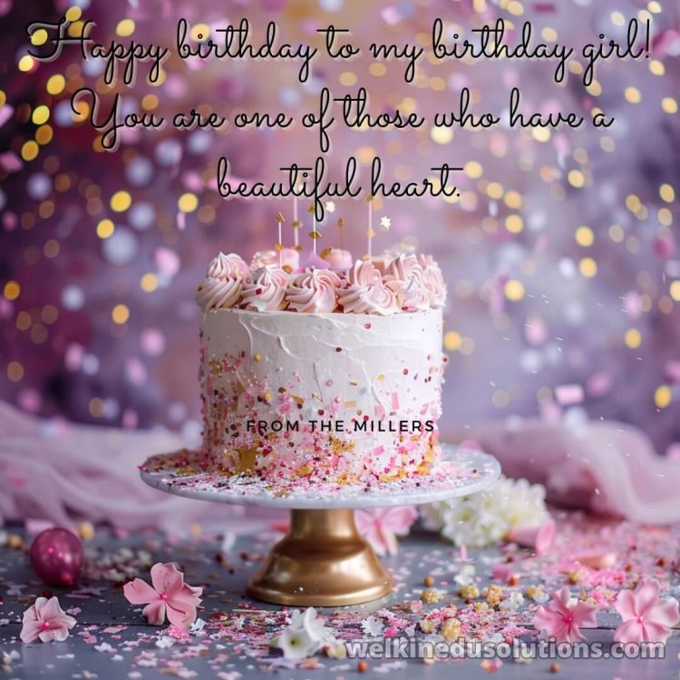 Heart touching birthday wishes for best friend girl picture cake gratis